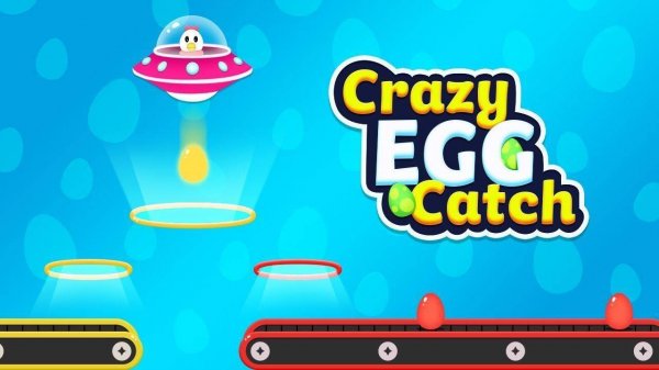 Colorful Egg Catch Puzzle