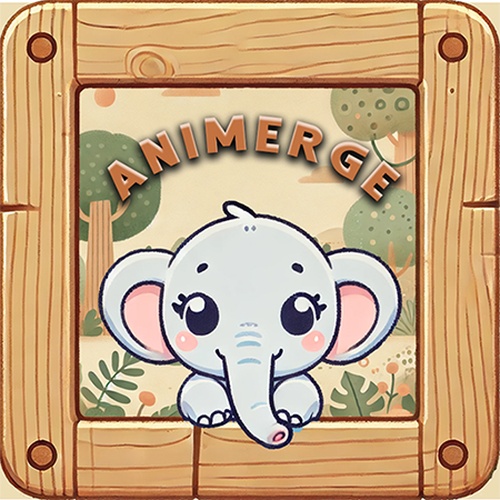 Animerge Puzzle Game Online - Animal Merge Puzzle