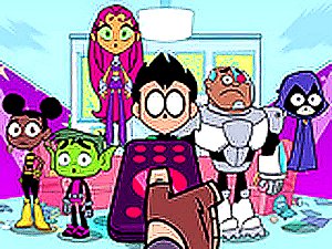 Teen Titans Go! Zapping Run Online Game