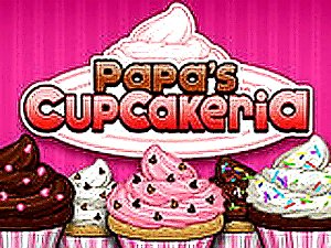 Papa's Cupcakeria Cooking Game