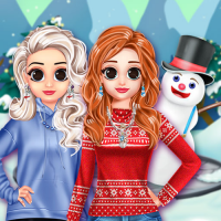 Winter Princess Style Dress Up