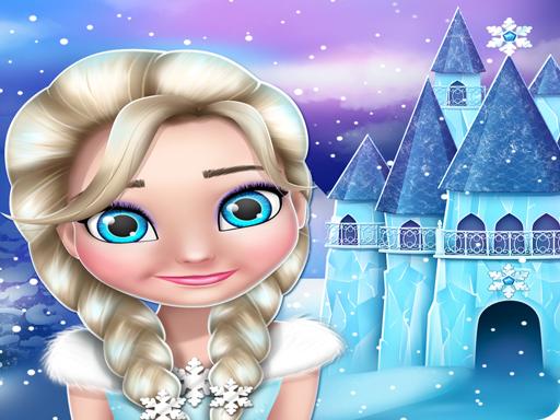 Frozen Elsa Princess Doll House Online Game - Decoration Game