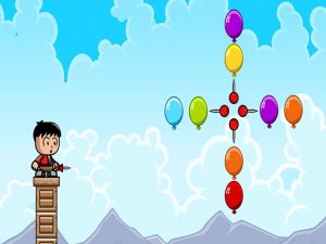 Colorful Balloon Puzzle Game