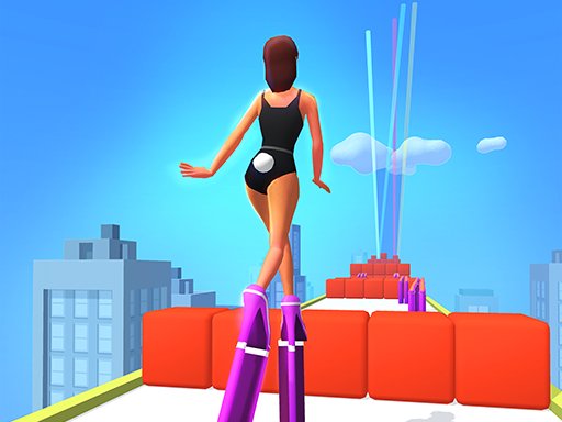 Grow My Heels 3D Online Arcade Game