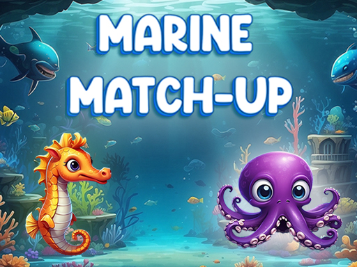 Marine Match Up Puzzle Game