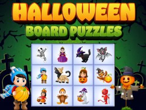 Halloween Board Puzzles Online Game - Puzzle Game