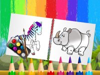 Jungle Animals Coloring Fun