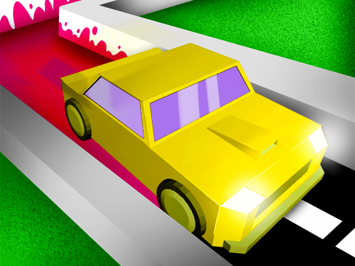 Paint Road - Car Paint 3D Online Puzzle Game