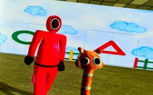 Squid Game Sprunki Backrooms Escape Adventure