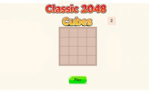 Classic 2048 Online Number Puzzle Game