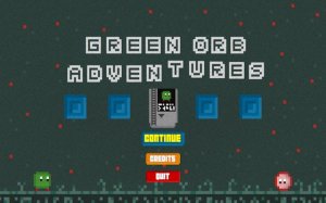 Green Orb Adventure: Pixel Platformer Online Game