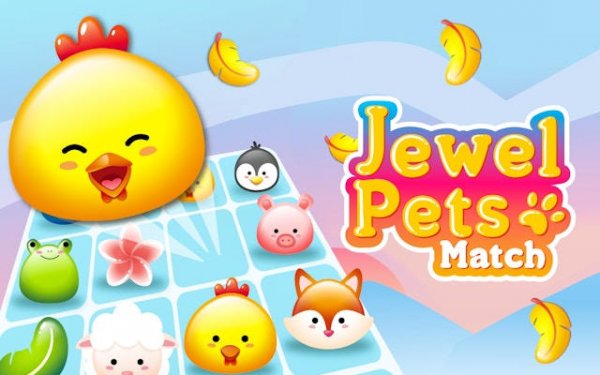 Jewel Pets Match 3 Puzzle