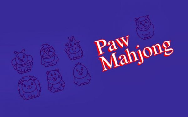 Paw Mahjong: Animal Tile Match