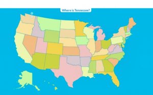 U.S. 50 States Quiz Game Online