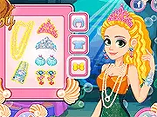 Mermaid Style Makeover Game
