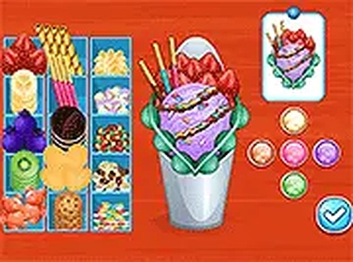 Roxie's Kitchen: Ice Cream Waffle Cooking Game Online - Cooking Game