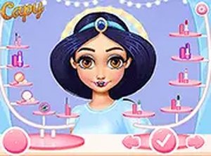 Princesses Love Lips Art Online Makeup Game Dress Up Game