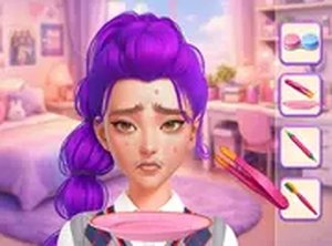 K-Pop Glow Up From Nerd to Popular Makeover Game Online Dress Up Game